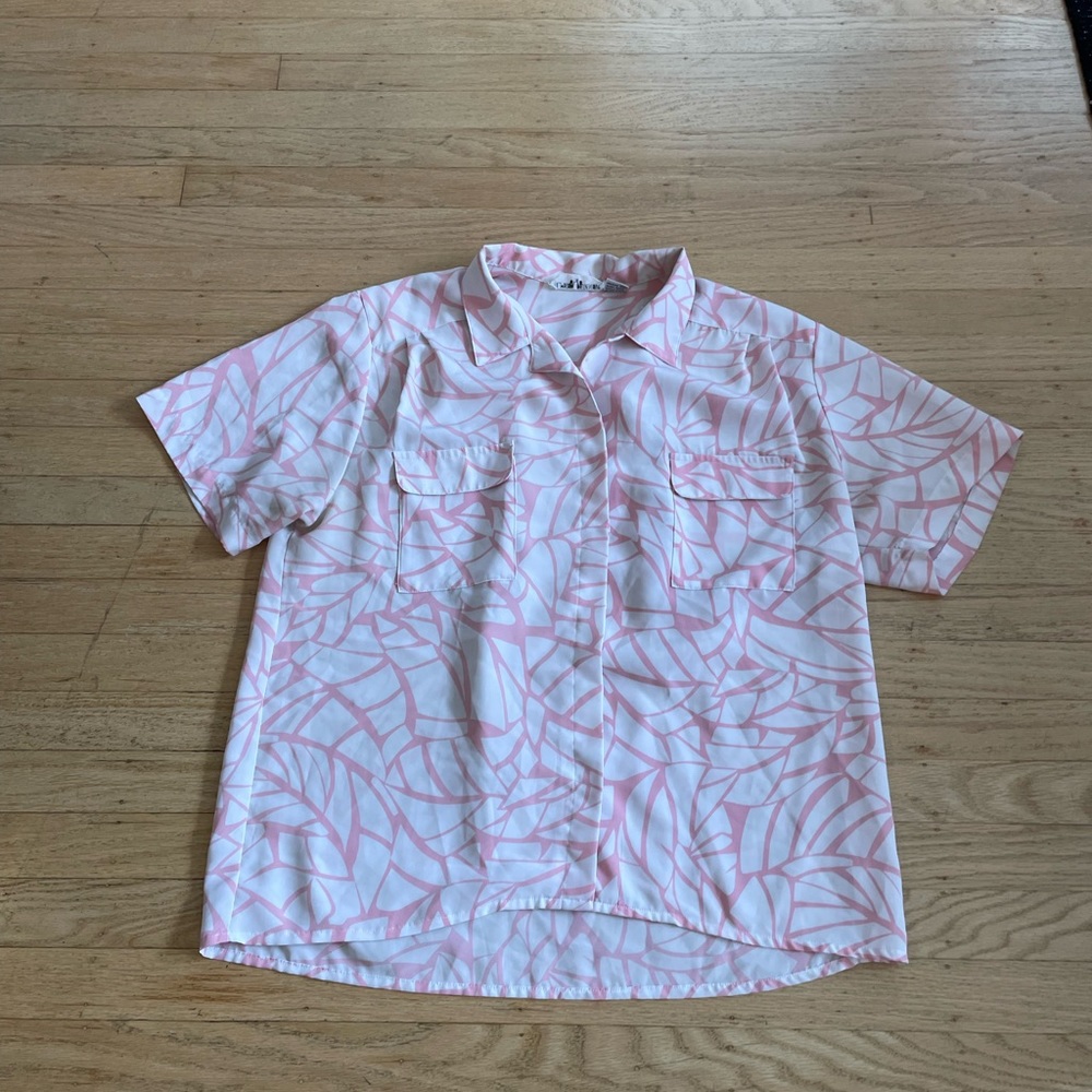 Alfred Dunner Women’s Camp Collar Shirt